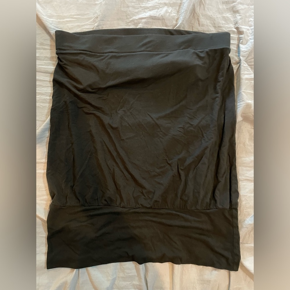 2 tube tops black & navy